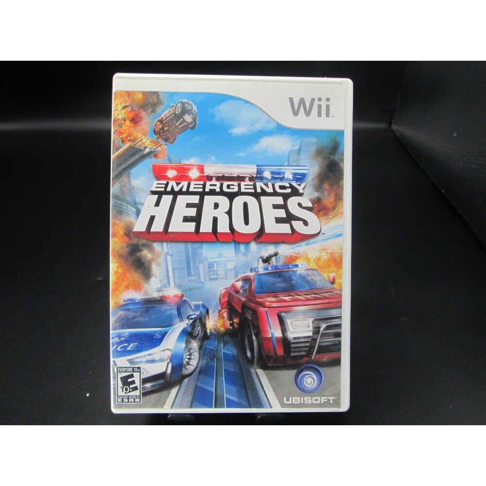 Emergency Heroes (Nintendo Wii, 2008) COMPLETE CIB